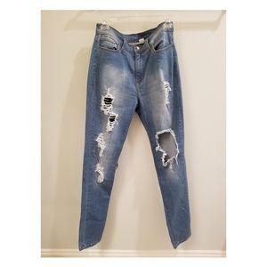Fashion Nova Ripped Skinny Jeans